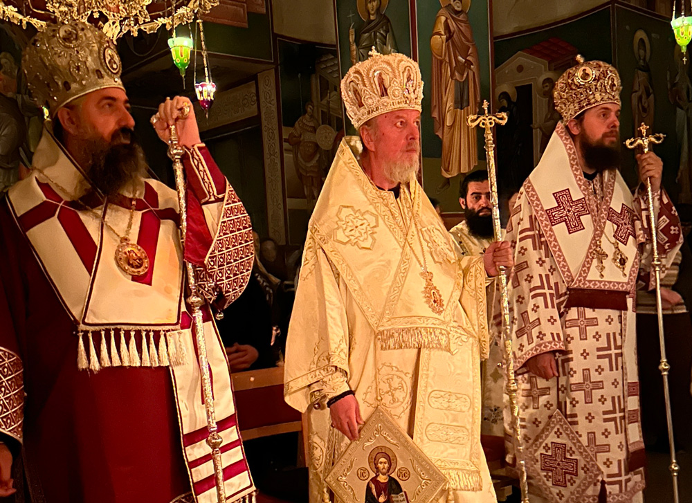 Сеноќно бдение и Света Архијерејска литургија во Струмица