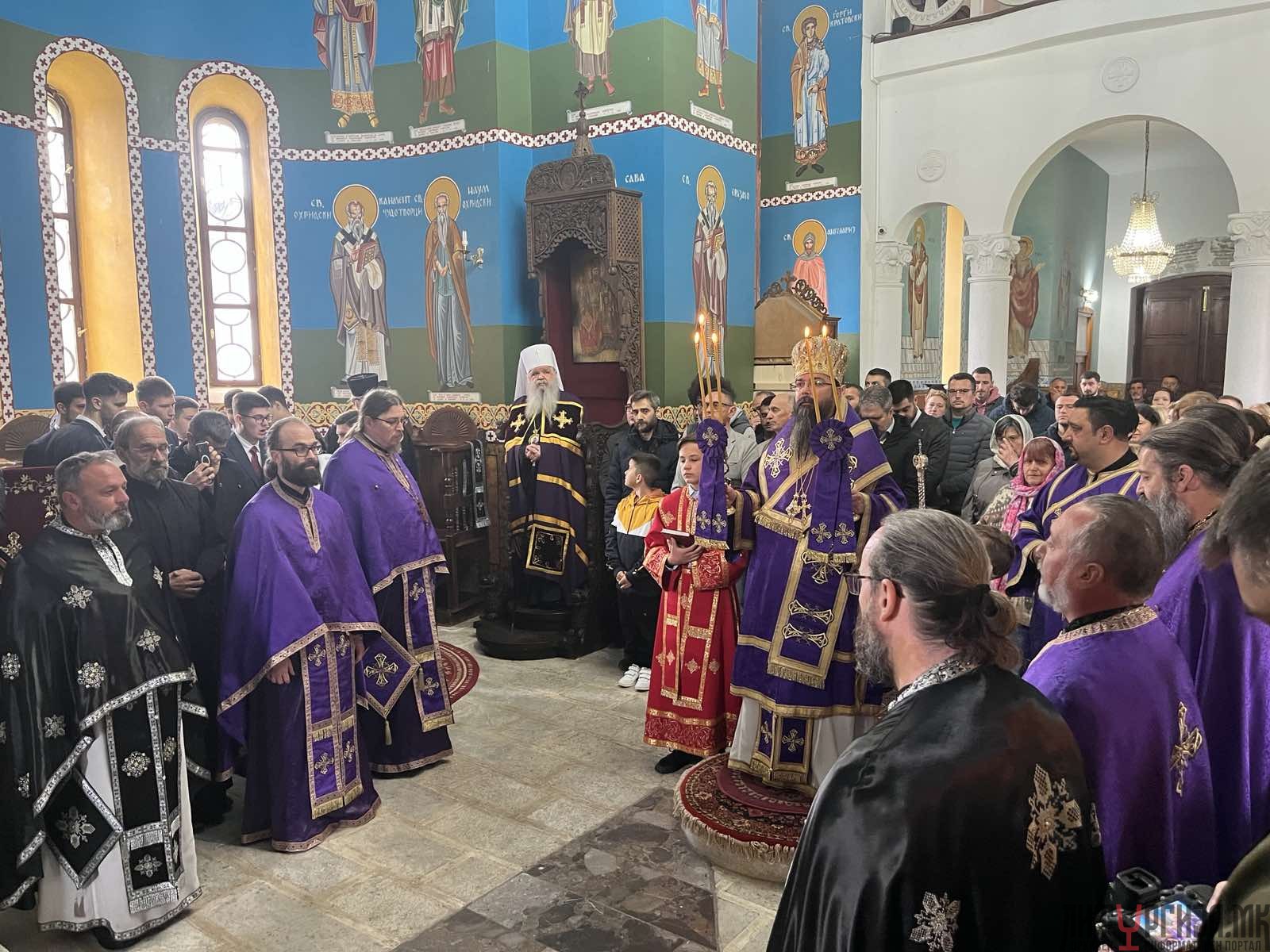 Прослава на Свети Кирил Лешочки во Лешочкиот манастир