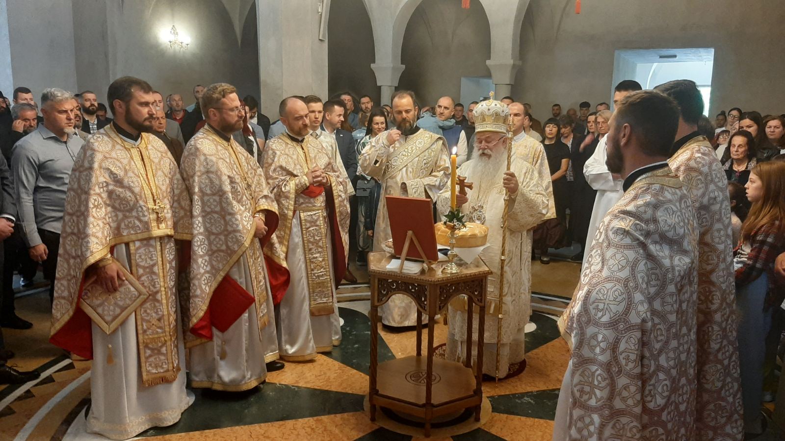 Празнување на славата на Православниот богословски факултет во Фоча, Босна и Херцеговина
