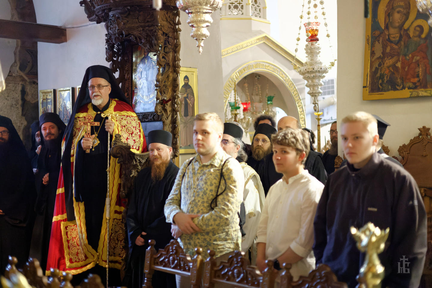 Митрополитот Илија од Финската православна црква во посета на Бигорскиот манастир