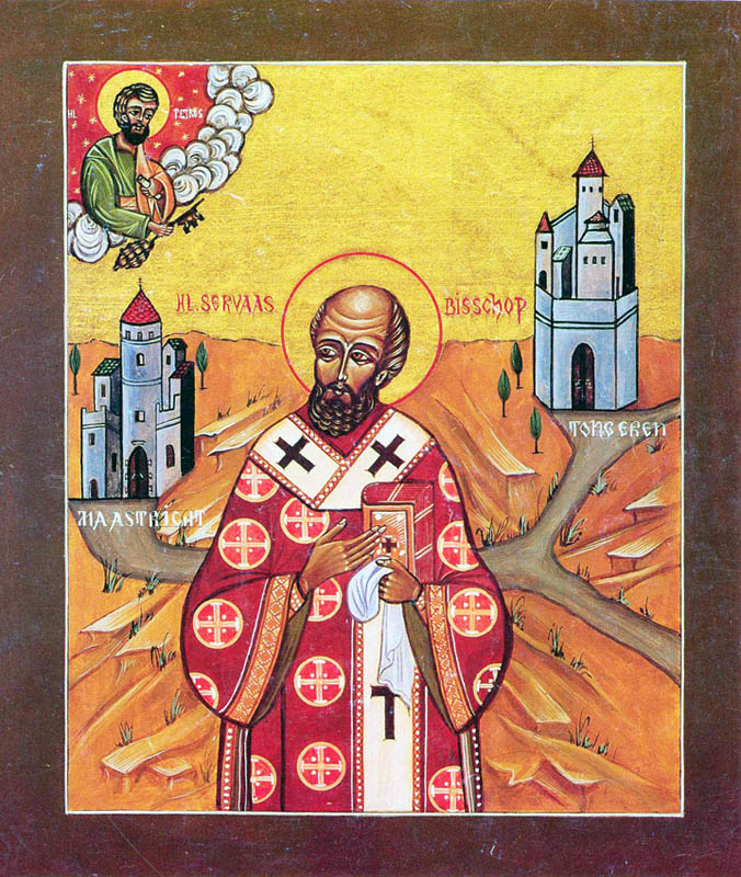 Свети отец Серватиј, прв епископ на Тонгра